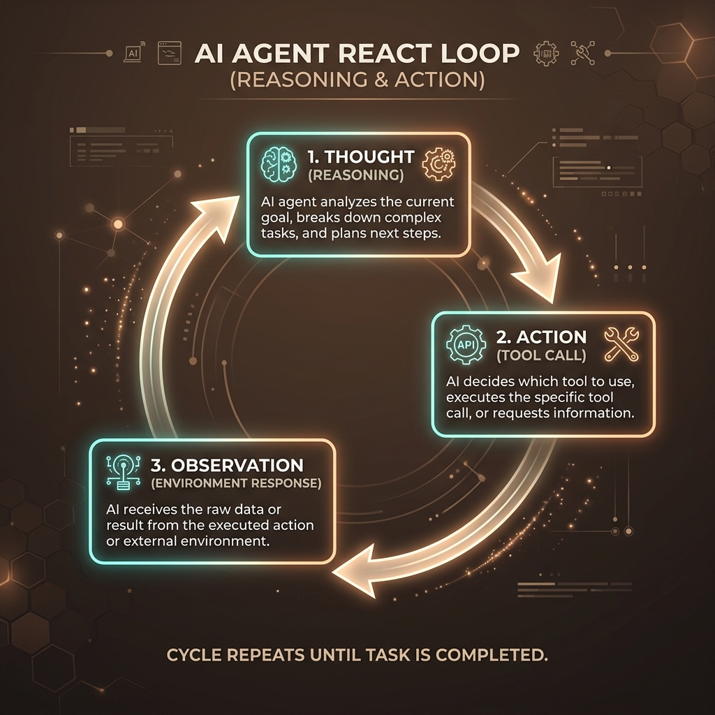 ReAct Loop Flowchart